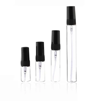 50pcs/veľa 2ml 3ml 5ml 10 ml parfém sklo spreji naplniteľné prázdne fľaše kozmetické kontajnery, Prenosné sprejová Fľašu
