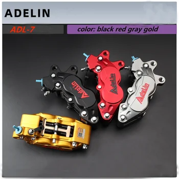 Adelin ADL-20 HF6/F101 Brzdové strmene Motocykel Disk Brzdový Strmeň Doprava Doľava 4 Piestové 40 mm Pre BWS RSZ CNC cbr 1000