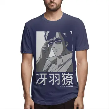 Ryo Saeba Základné T-Shirt pánske Vtipný Tee Tričko Krátky Rukáv, Okrúhly Golier T-Shirt Čistej Bavlny 2021 Nový Príchod Oblečenie